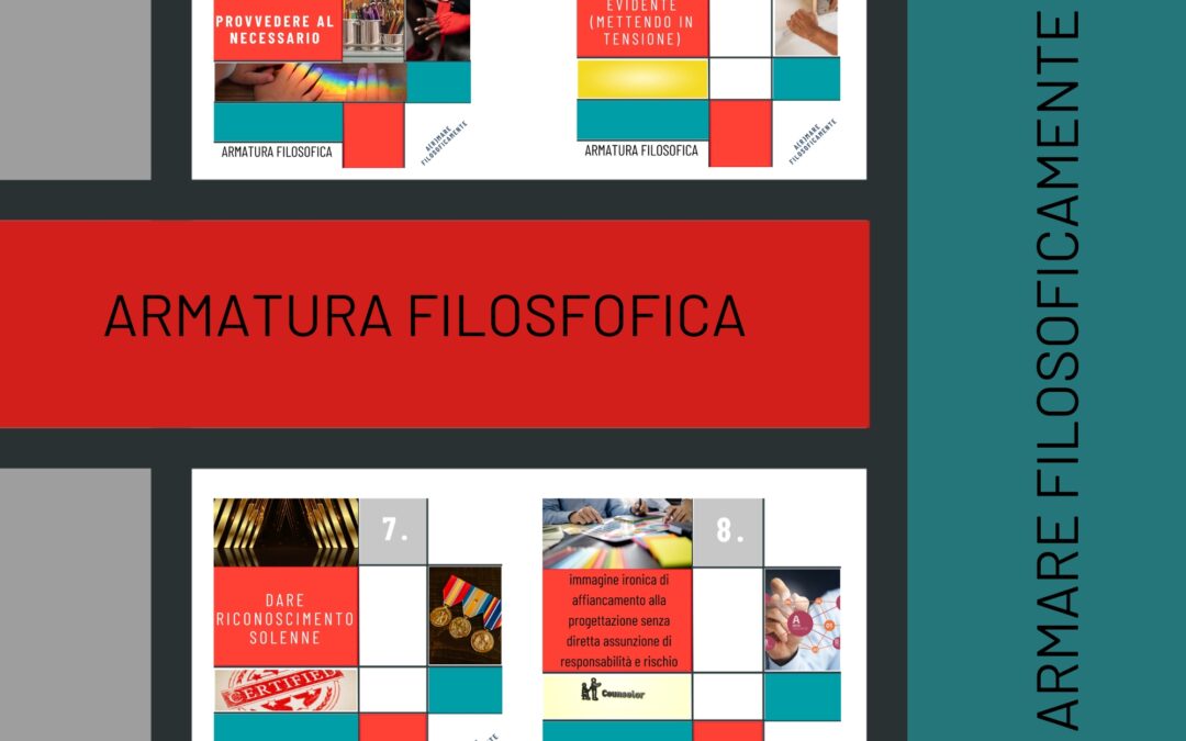 ARMATURA FILOSOFICA, OVVERO ARMARSI FILOSOFICAMENTE: CATEGORIE (parte terza)